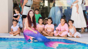 Professional mermaid Sydney kids party
