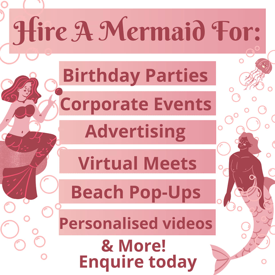 Professional Mermaid Job- What can I hire a mermaid for