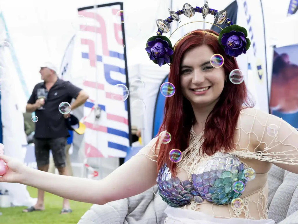 Mermaid entertainer corporate events