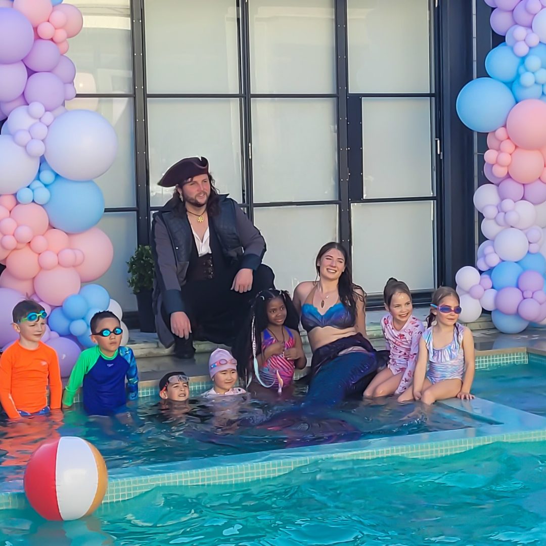 Mermaid and pirate kids birthday Sydney NSW Australia